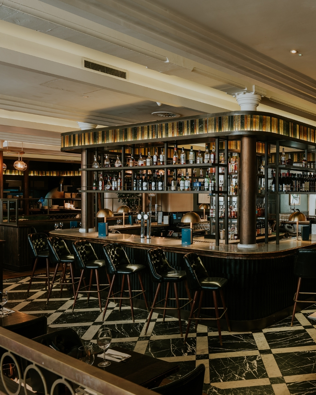 The Bar at Gusto Italian Manchester
