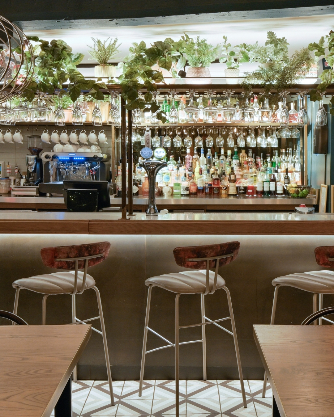 The Bar at Gusto Italian Oxford